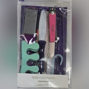 GlamSquad Nail Kit in Purple, Mint & Pink